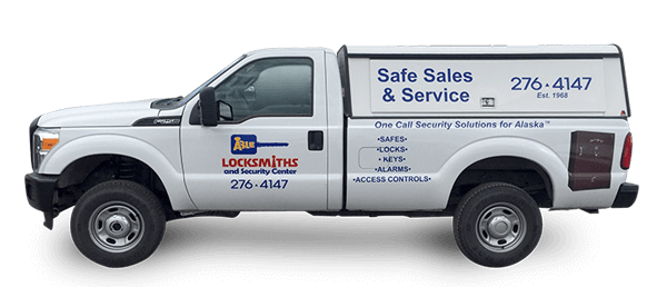 ABLE Locksmiths and Security Center Safe Truck